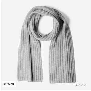 Everlane - Wool-Cashmere Gray Scarf